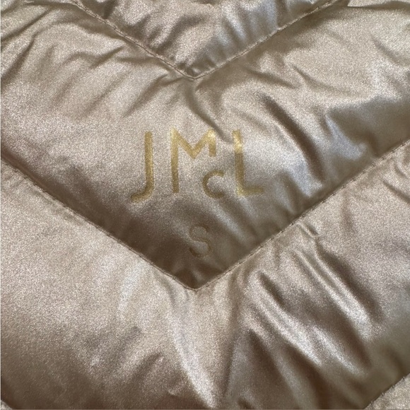 NWOT J.McLaughlin Metallic Gold Goose Down Lumi Vest Size Small - Picture 16 of 16